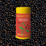 Diaspora Spice Co. - Aranya Black Pepper (Whole) - Single-Origin Spice: 50g Everyday Tin