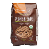 Fine Italian Food - Mantova Organic Whole Wheat Penne Rigate Pasta, 1 lb.