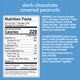 UNREAL - Dark Chocolate Peanut Gems Snack Bags - 12 Count