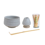 Urban Tokyo - 4 Piece Ceremonial Matcha Bowl Whisk Stand and Scoop Set (1/10)