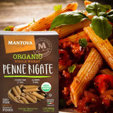 Fine Italian Food - Mantova Organic Whole Wheat Penne Rigate Pasta, 1 lb.