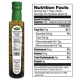Fine Italian Food - Mantova Organic Basil Extra Virgin Olive Oil, 8.5 fl. oz.