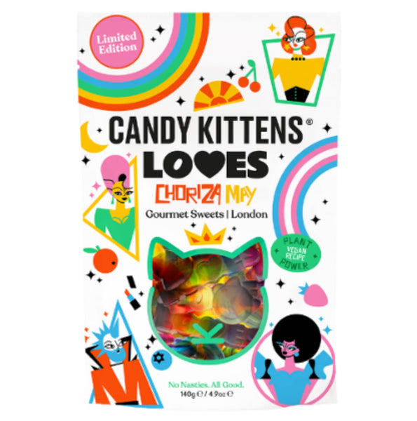 Belgium's Chocolate Source - Candy Kittens Loves Pouches in display case of 10