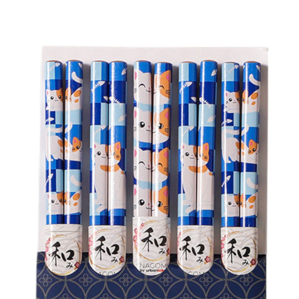 Urban Tokyo - 5 Piece Chopsticks Set Neko Friends (20/200)