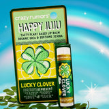 Crazy Rumors - Happy Juju-Lucky Clover Lip Balm Hangcard