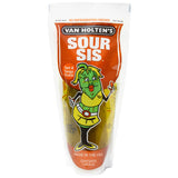 Grandpa Joe's Candy Shop - Van Holten's Sour Sis Pickle Pouch, 12ct