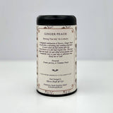 Oliver Pluff & Company - Ginger Peach Tea -- Loose Tea in  Signature Tea Tin