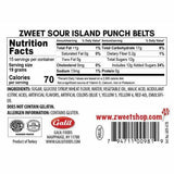 Galil Brands - Sour Island Punch Belts | Zweet | 10 oz