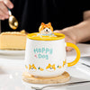 Urban Tokyo - Happy Dog Shiba Inu 13oz Mug With Lid and Spoon (4/36)