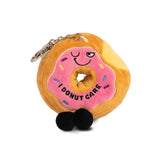 Punchkins - Plush Donut Cute Bag Charm  Soft Cuddly Toy Funny Gift