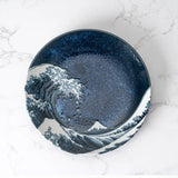 Urban Tokyo - Kanagawa Great Wave 7.25"Dia Porcelain Appetizer Salad Plate JP (6/60)
