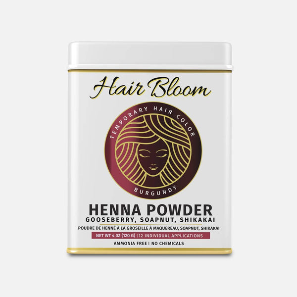 PRIDE INDIA BRANDS - Hair Bloom Natural Burgundy Hair Color 12 sachets (10gm)