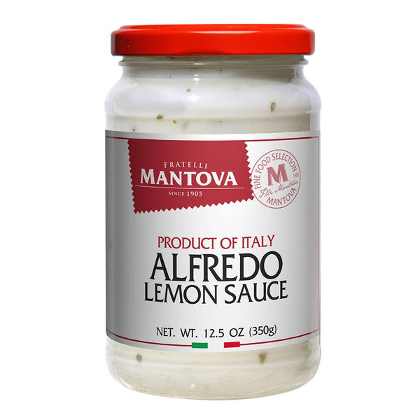 Fine Italian Food - Mantova Alfredo Lemon Sauce, 12.5 oz.
