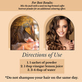 PRIDE INDIA BRANDS - Hair Bloom Natural Brunette Hair Color 12 sachets (10gm)
