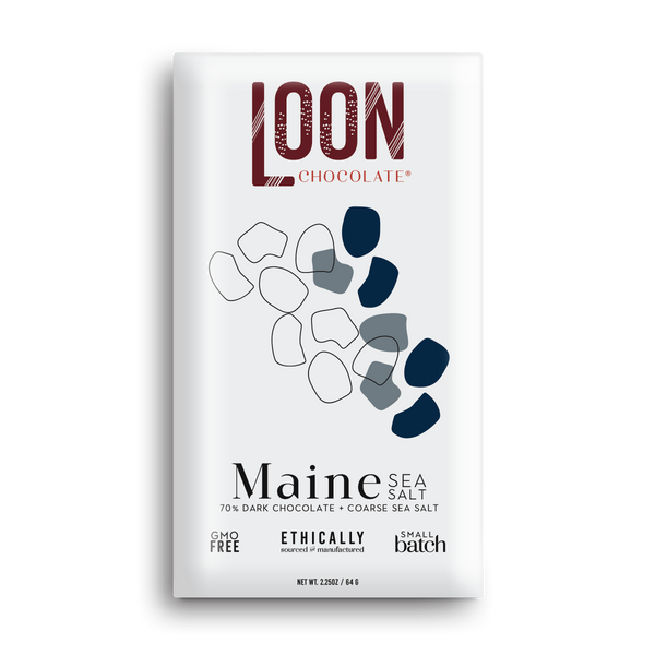 Loon Chocolate - Dark Chocolate with Maine Sea Salt