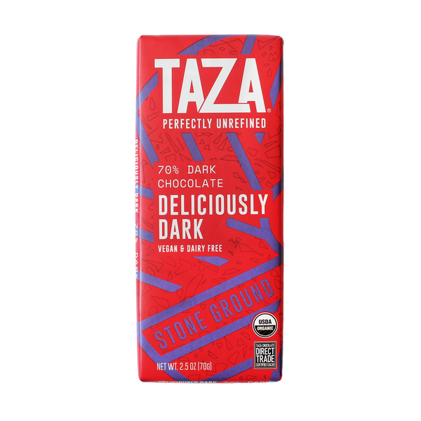 Taza Chocolate - Deliciously Dark 70% Chocolate Bar