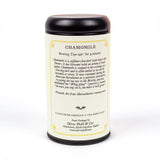 Oliver Pluff & Company - Chamomile - Caffeine Free  20 Teabags in Signature Tea Tin
