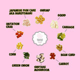 Ramen Bae - Classic Seafood and Vegetables Dried Toppings Mix - 14 oz ba