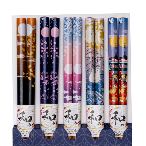 Urban Tokyo - 5 Piece Chopsticks Set Scenery (20/200)
