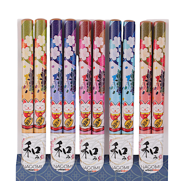 Urban Tokyo - 5 Piece Chopsticks Set Sakura