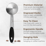 Kaffe - Kaffe Coffee Scoop (1/8 cup / 30ml) Stainless with Silicone