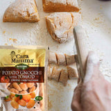 Fine Italian Food - Mantova Cara Mamma Potato Gnocchi with Tomato, 1 lb.