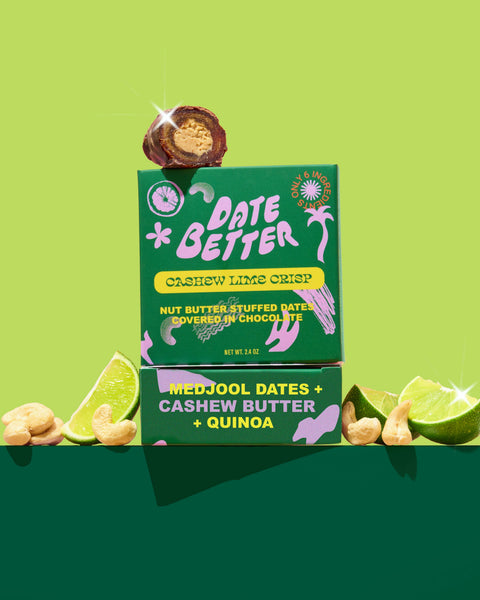 Date Better Snacks - Cashew Lime Crisp