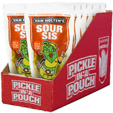 Grandpa Joe's Candy Shop - Van Holten's Sour Sis Pickle Pouch, 12ct