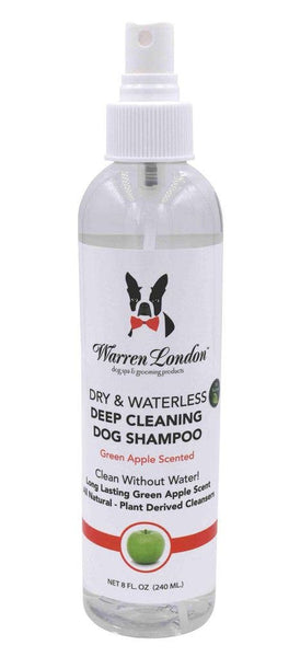 Warren London Dog Products - Dry & Waterless Shampoo - Two Scents - 8 oz