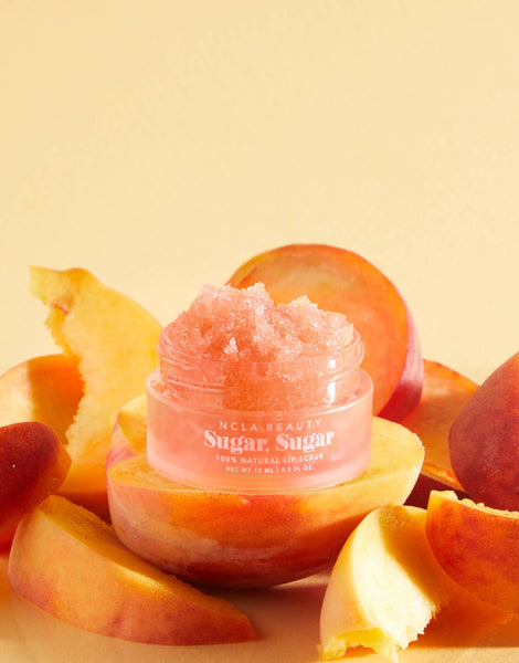 NCLA Beauty - Sugar Sugar Peach Lip Scrub