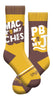 Gibbs Smith - Mac to my Cheese Socks