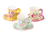 Talking Tables - Cup With Handles And Saucer Set