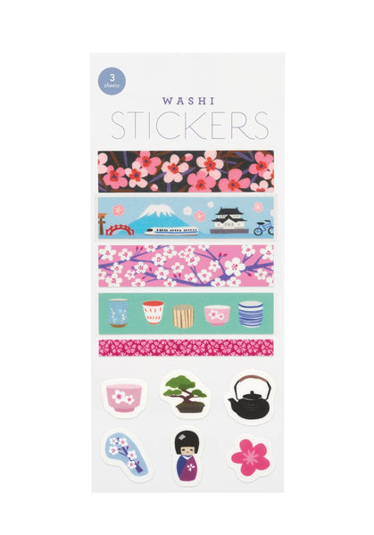 Girl of All Work - Tokyo Washi Stickers