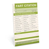 Knock Knock - Fart Sticky Citation Pad
