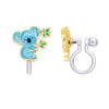 Girl Nation - CLIP ON Cutie Earrings- Cute Koala