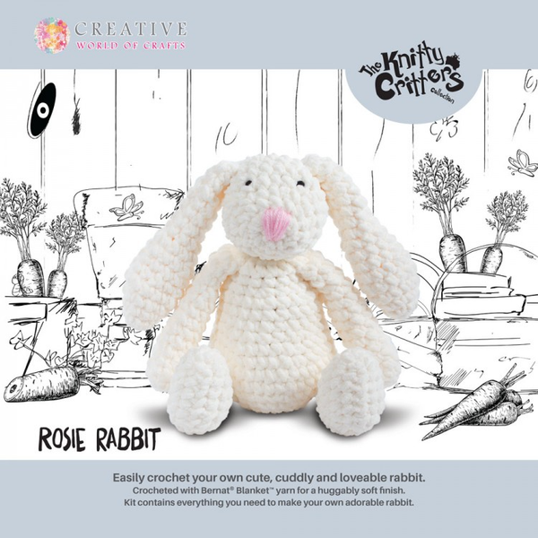 Creative World of Crafts - Rosie Rabbit Crochet Kit