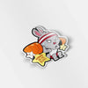 Flair Fighter - Weight Lifting Bunny Vinyl Sticker