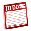 Knock Knock - To Do Metallic Sticky Notes