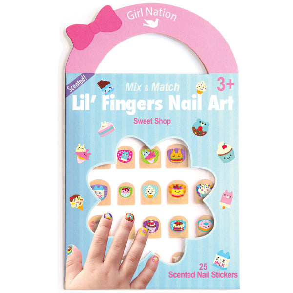 Girl Nation - Lil' Fingers Nail Art- Sweet Shop