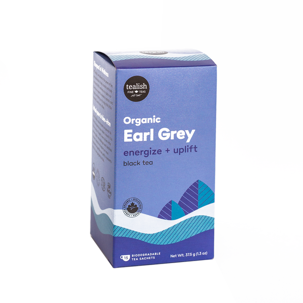 Tealish - Organic Earl Grey Black Tea Box
