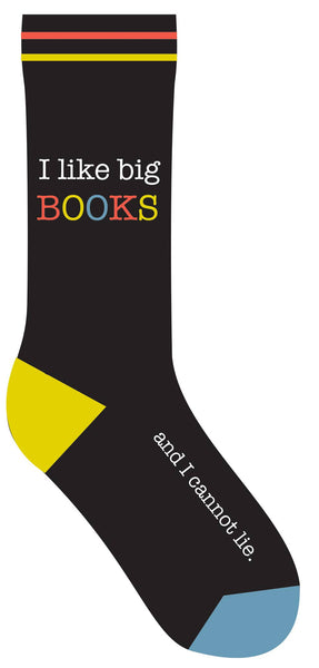 Gibbs Smith - I Like Big Books And I Cannot Lie Socks