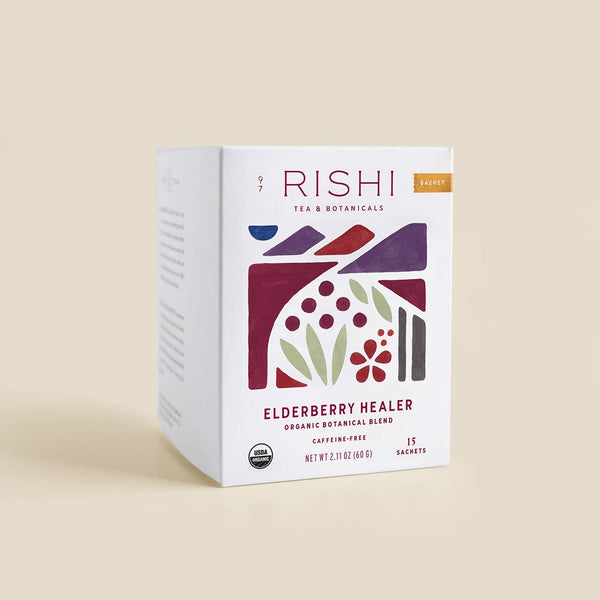 Rishi Tea & Botanicals - Elderberry Healer - Organic