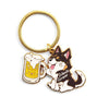 Flair Fighter - Friends Furever Husky Enamel Keychain