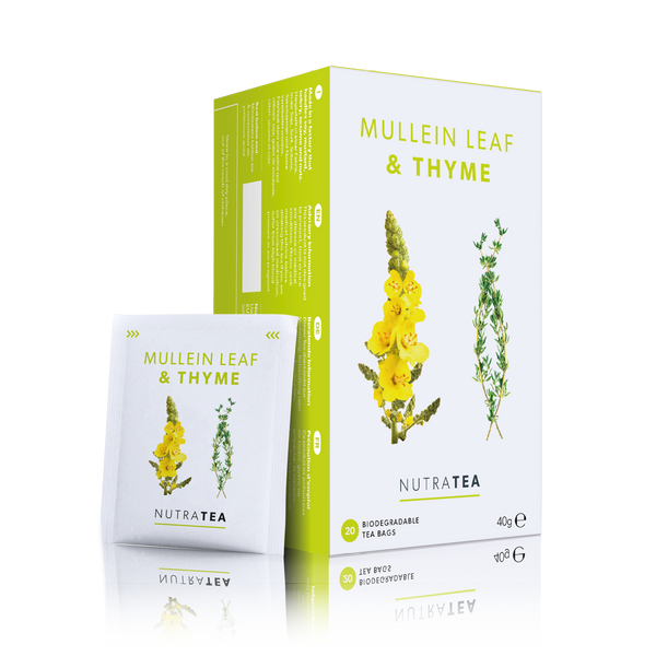 NutraTea - Mullein Leaf & Thyme Herbal Tea