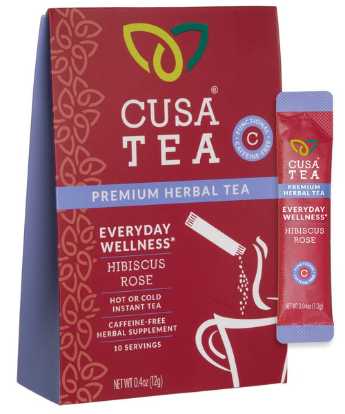 Cusa Tea and Coffee - Everyday Wellness Instant Herbal Tea Box