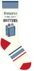 Gibbs Smith - Bookmarks are for Quitters Socks