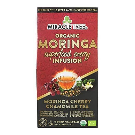 Miracle Tree - Moringa Energy Tea: Cherry Chamomile