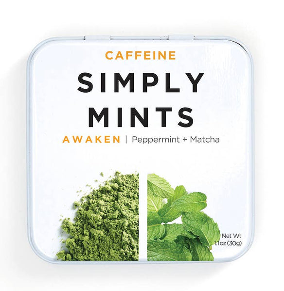 Simply Gum - Simply Mints: Awaken (Caffeine Mints)