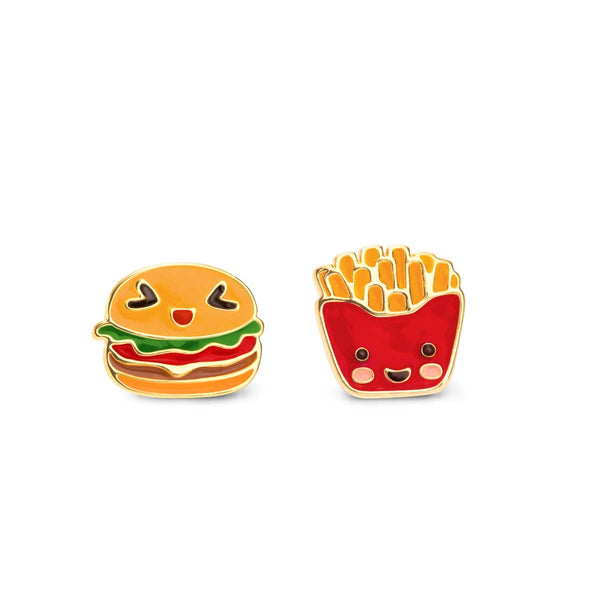Girl Nation - "The Perfect Pair"- Fast Food Cutie Studs