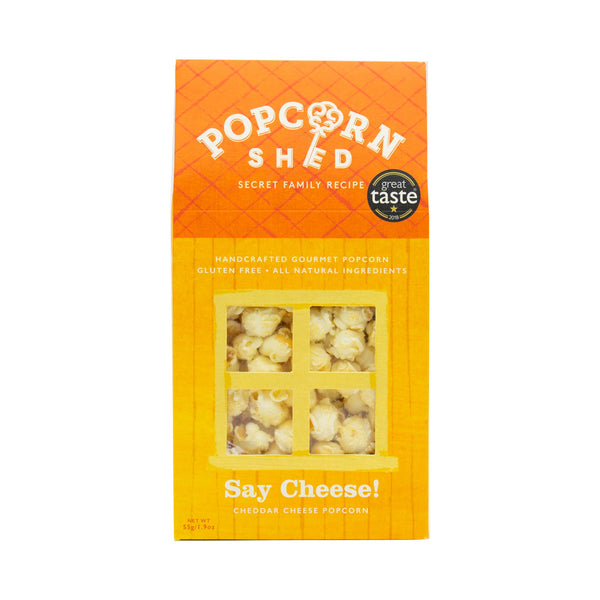 Popcorn Shed - Say Cheese! Gourmet Popcorn 60g Shed